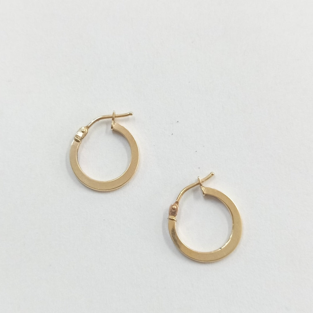 ARRACADAS PAR ORO 14 K 0.8 GRMS (SEMINUEVO)