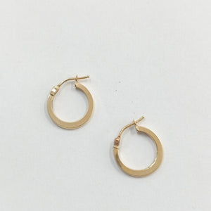 ARRACADAS PAR ORO 14 K 0.8 GRMS (SEMINUEVO)