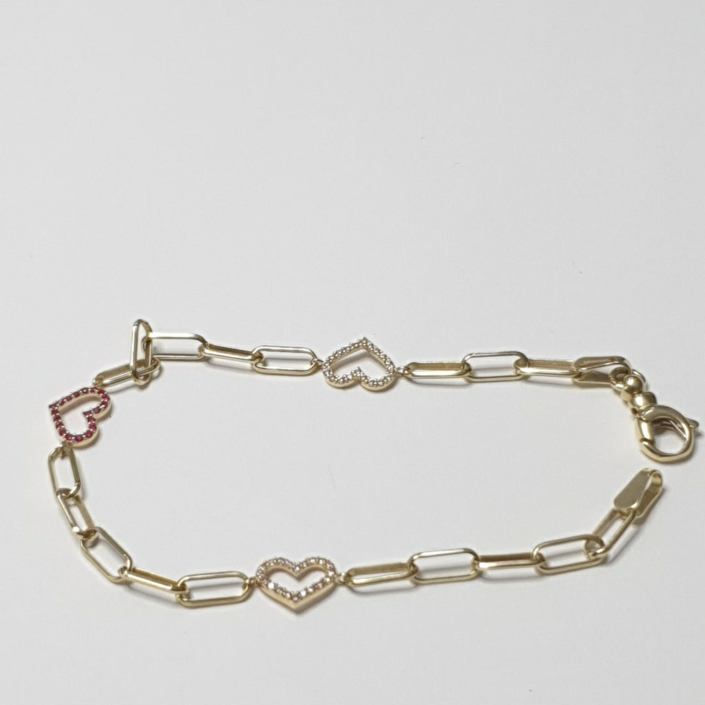 PULSERAS DAMA ORO 14K 3.2 (NUEVO)