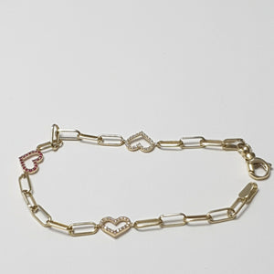 PULSERAS DAMA ORO 14K 3.2 (NUEVO)