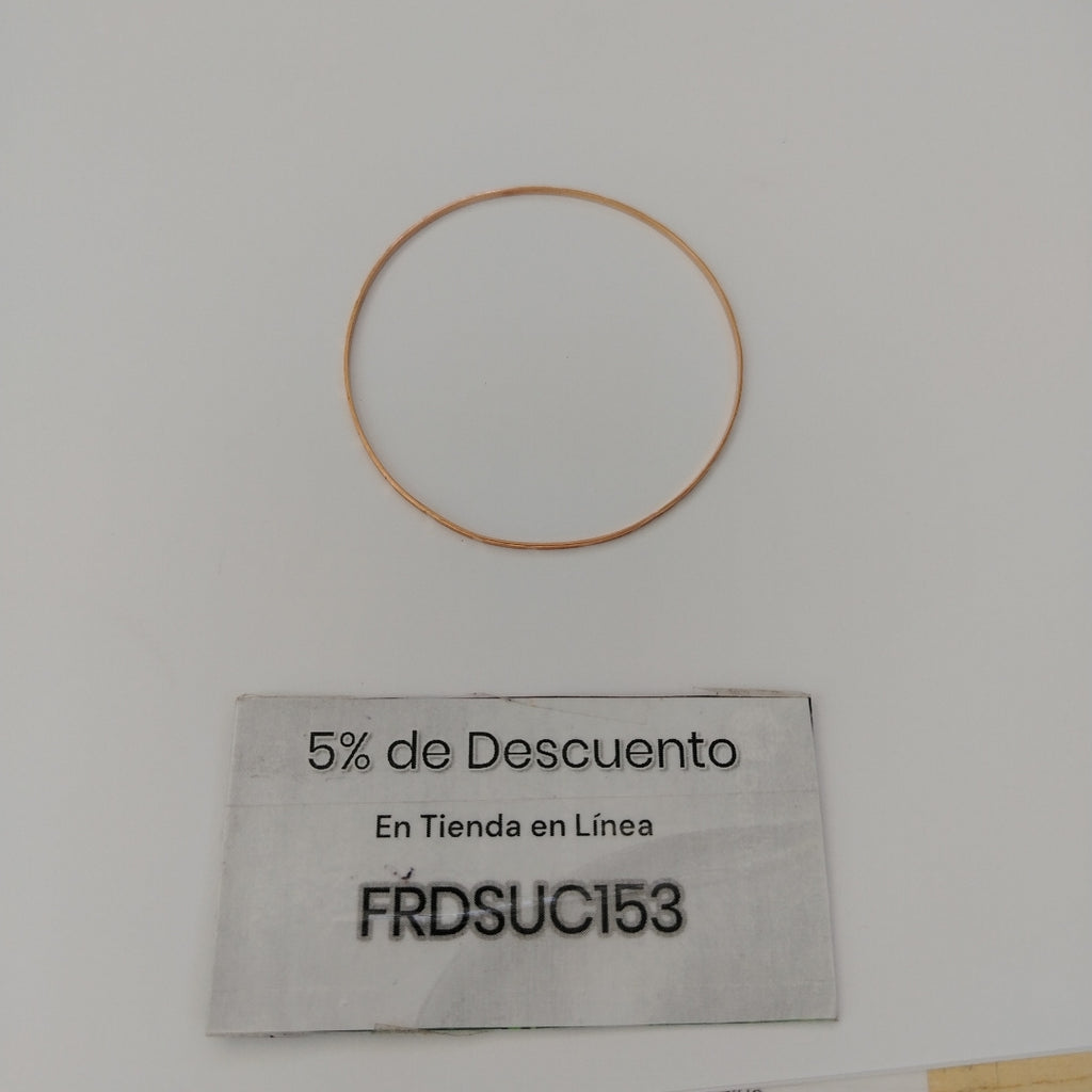 SEMANARIO DE PULSERAS ORO 8 K 2.5 GRMS (SEMINUEVO)