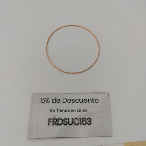 SEMANARIO DE PULSERAS ORO 8 K 2.5 GRMS (SEMINUEVO)