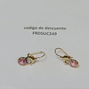 ARETES PAR ORO 10 K 1 GRMS (SEMINUEVO)