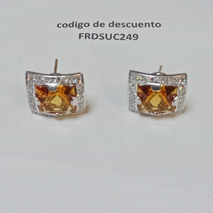 ARETES PAR ORO 14 K 7.2 GRMS (SEMINUEVO)