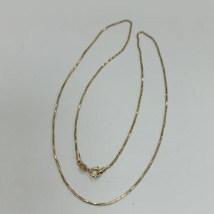 CADENA ORO 14 K 2,80 GRMS (SEMINUEVO)