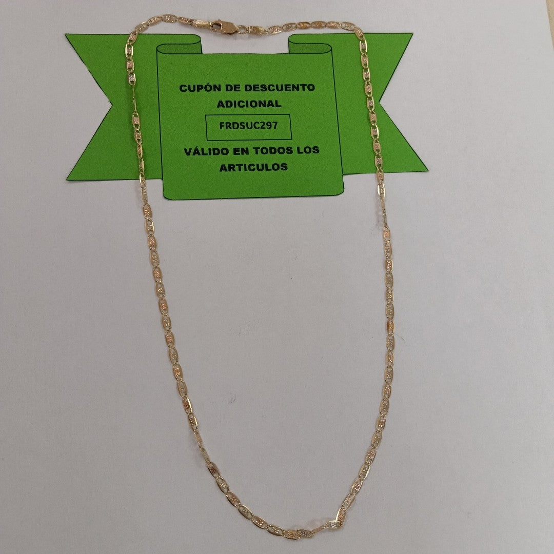 CADENA ORO 14 K 4.5 GRMS (SEMINUEVO)