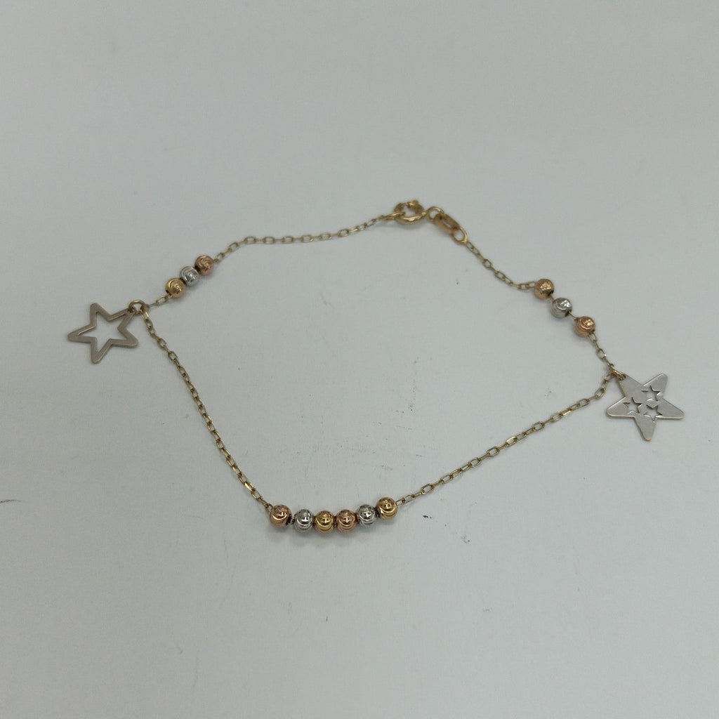 PULSERA ORO,ORO COMBINADO 14 K 1,90 GRMS (SEMINUEVO)