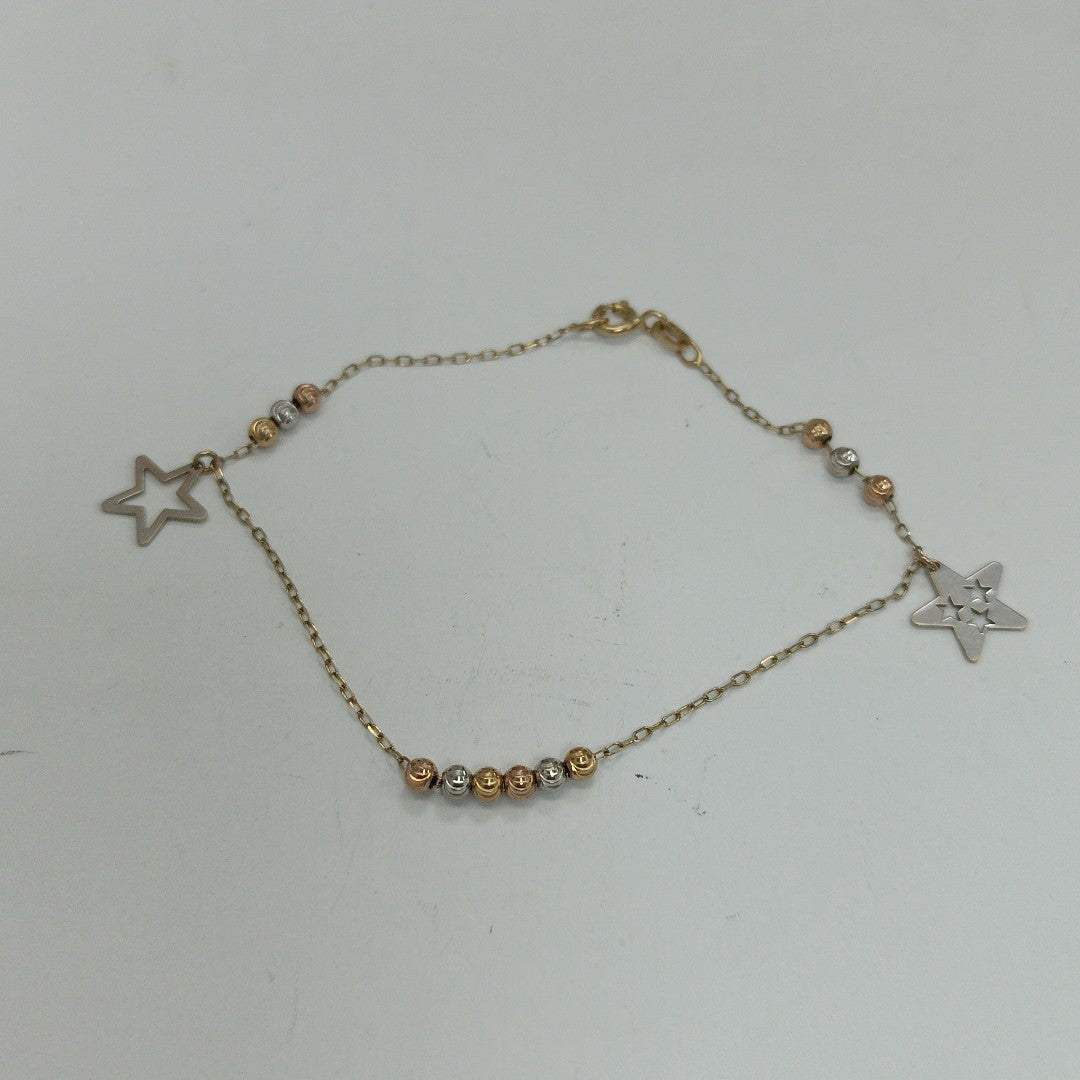 PULSERA ORO,ORO COMBINADO 14 K 1,90 GRMS (SEMINUEVO)
