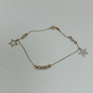 PULSERA ORO,ORO COMBINADO 14 K 1,90 GRMS (SEMINUEVO)