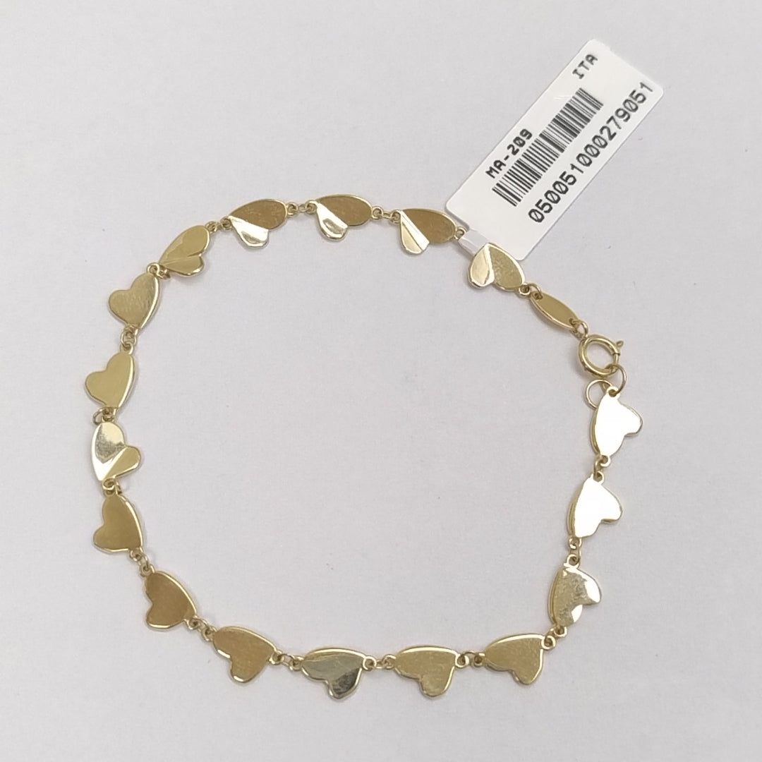 PULSERAS DAMA ORO 14K 3.5 (NUEVO)