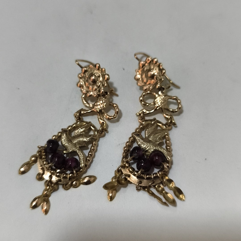 ARETES PAR ORO 10 K 6.8 GRMS (SEMINUEVO)