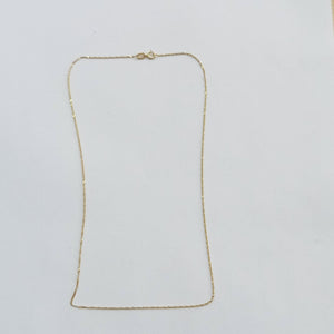 CADENA ORO 14 K 0,70 GRMS (SEMINUEVO)