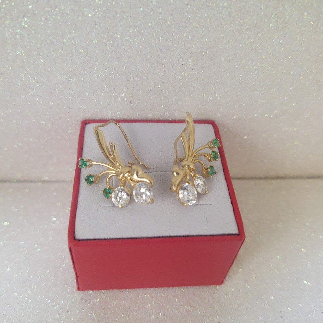 ARETES PAR ORO 10 K 2,60 GRMS (SEMINUEVO)