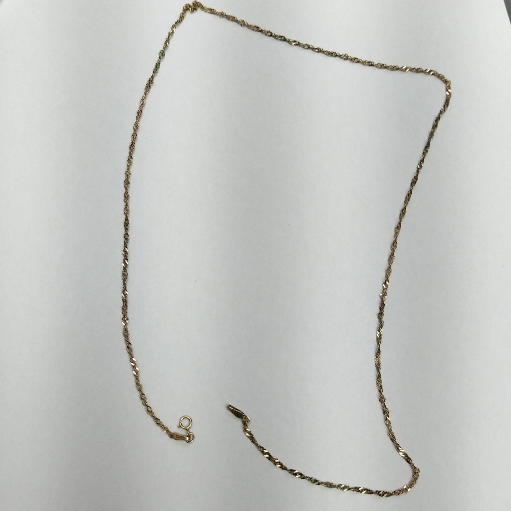 CADENA ORO 10 K 2,50 GRMS (SEMINUEVO)