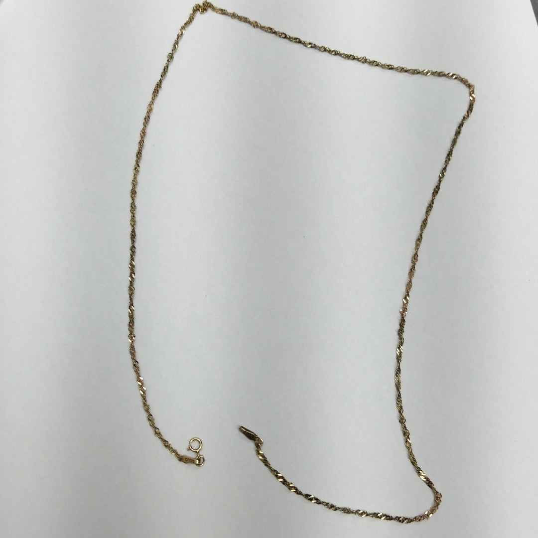 CADENA ORO 10 K 2,50 GRMS (SEMINUEVO)