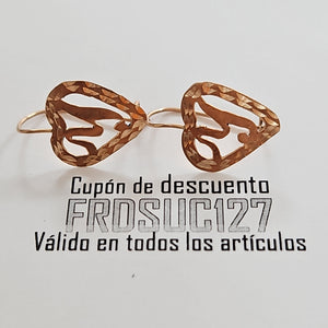 ARETES PAR ORO 10 K 0,90 GRMS (SEMINUEVO)