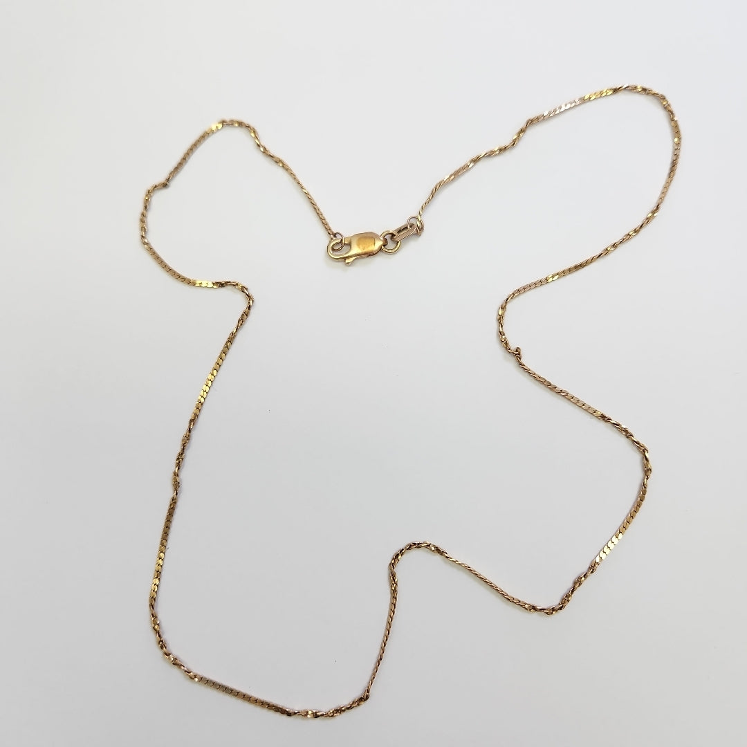 CADENA ORO 10 K 3,30 GRMS (SEMINUEVO)