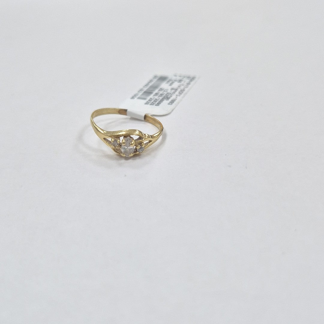 ANILLO ORO 10 K 1,50 GRMS (SEMINUEVO)