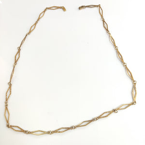 COLLAR ORO 14 K 12.1 GRMS (SEMINUEVO)