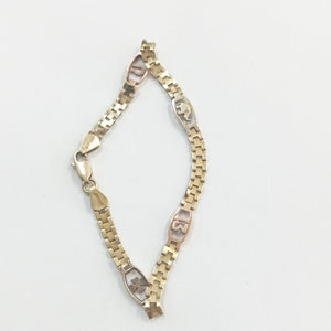 PULSERA ORO 10 K 4.5 GRMS (SEMINUEVO)