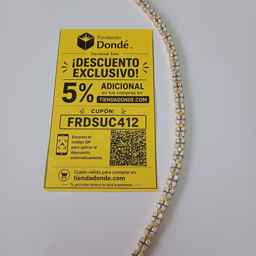 PULSERA ORO 14 K 10,30 GRMS (SEMINUEVO)