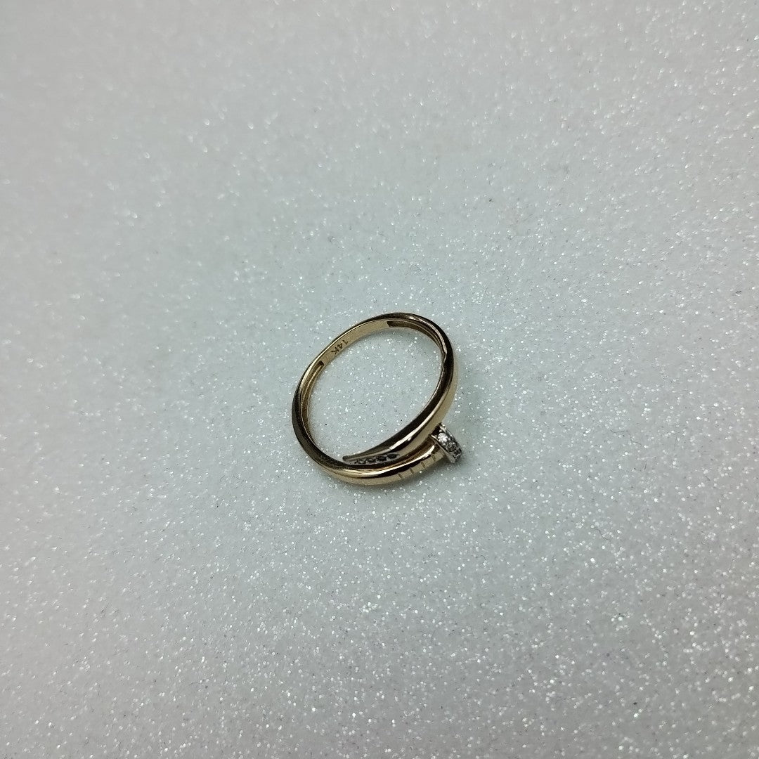 ANILLOS DAMA ORO 14K 2 (NUEVO)