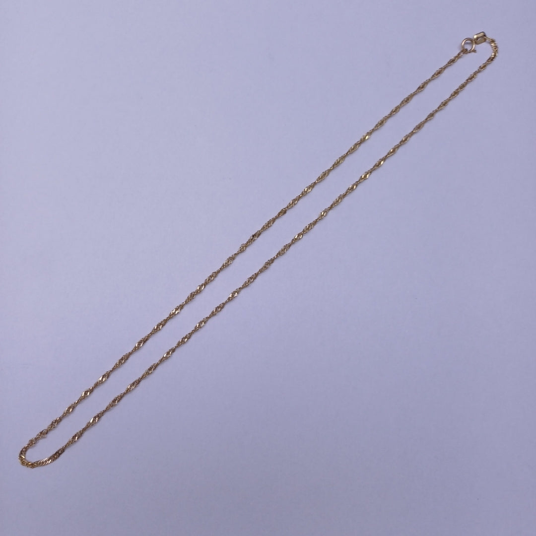 CADENA ORO 14 K 2.1 GRMS (SEMINUEVO)