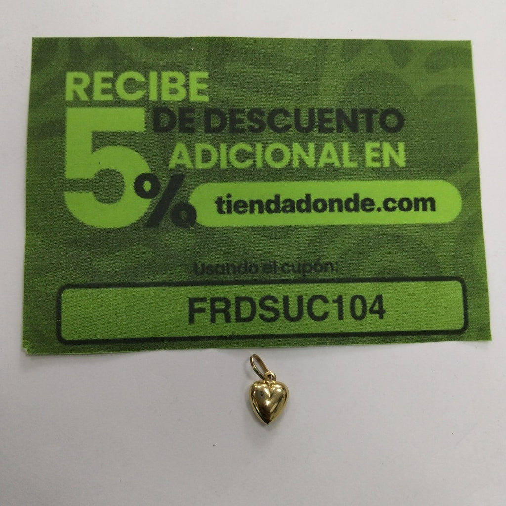 DIJE ORO 14 K 0.6 GRMS (SEMINUEVO)