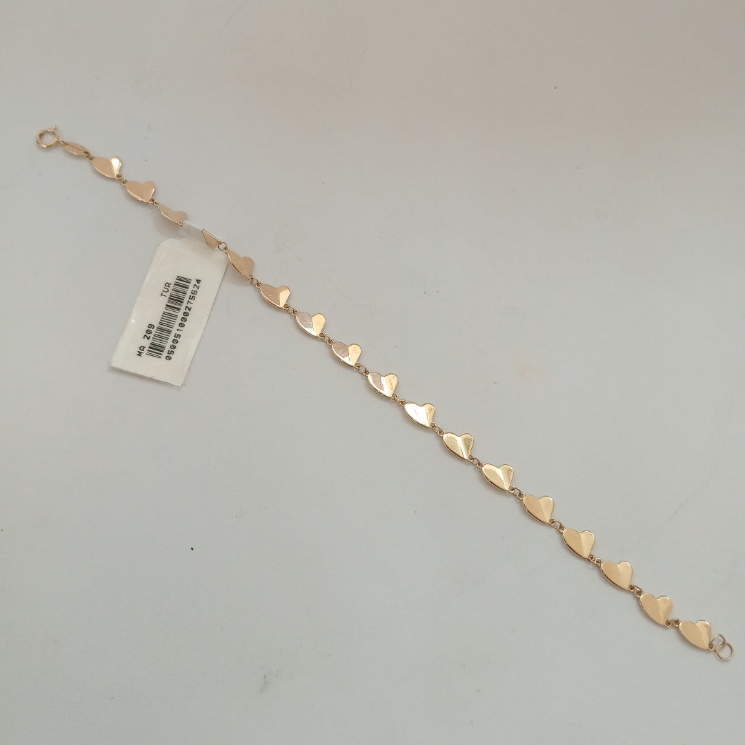 PULSERAS DAMA ORO 14K 3.5 (NUEVO)