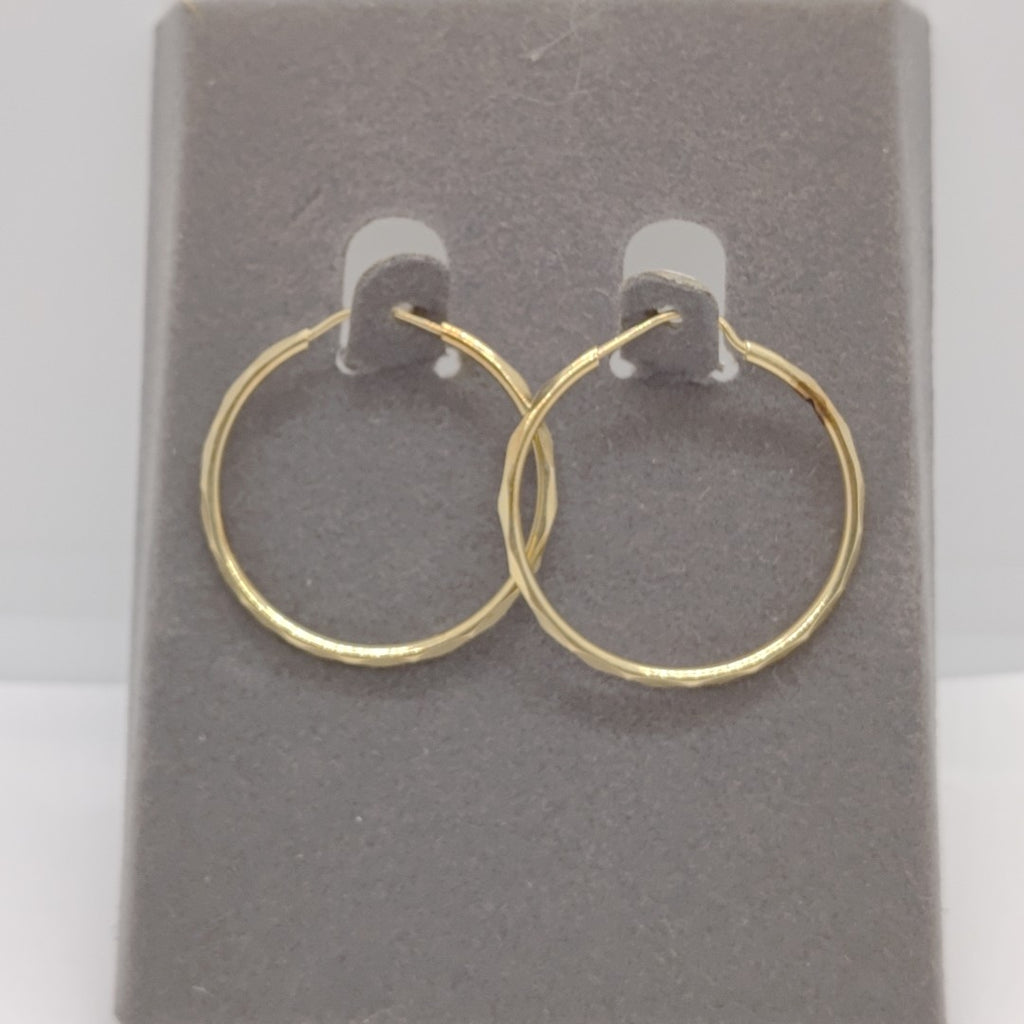 ARRACADAS PAR ORO 10 K 1.7 GRMS (SEMINUEVO)