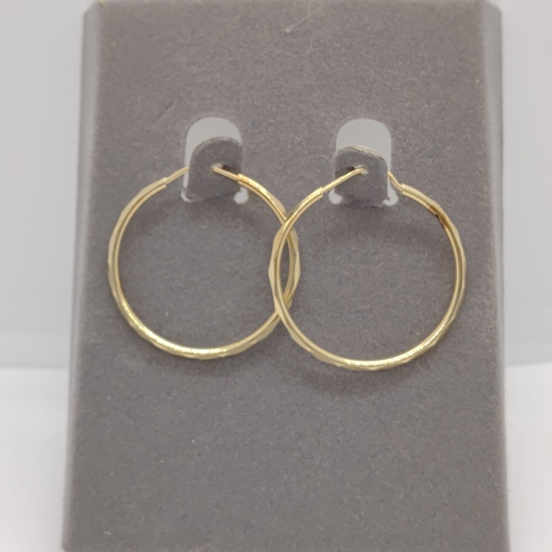 ARRACADAS PAR ORO 10 K 1.7 GRMS (SEMINUEVO)