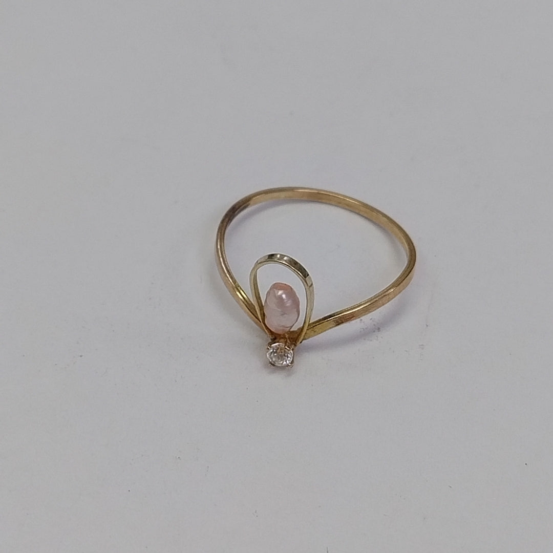 ANILLO ORO 10 K 0,60 GRMS (SEMINUEVO)