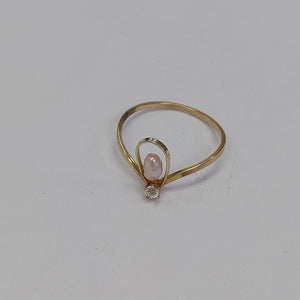 ANILLO ORO 10 K 0,60 GRMS (SEMINUEVO)
