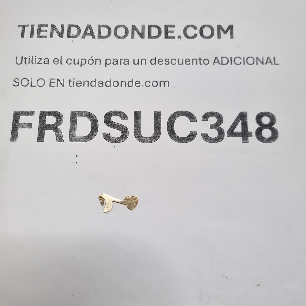 DIJE ORO 14 K 0,40 GRMS (SEMINUEVO)