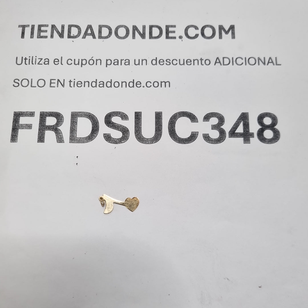 DIJE ORO 14 K 0,40 GRMS (SEMINUEVO)