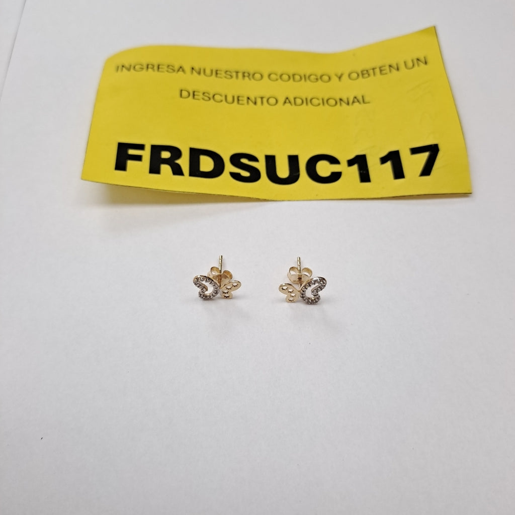 BROQUELES ORO 14K 1.2 (NUEVO)