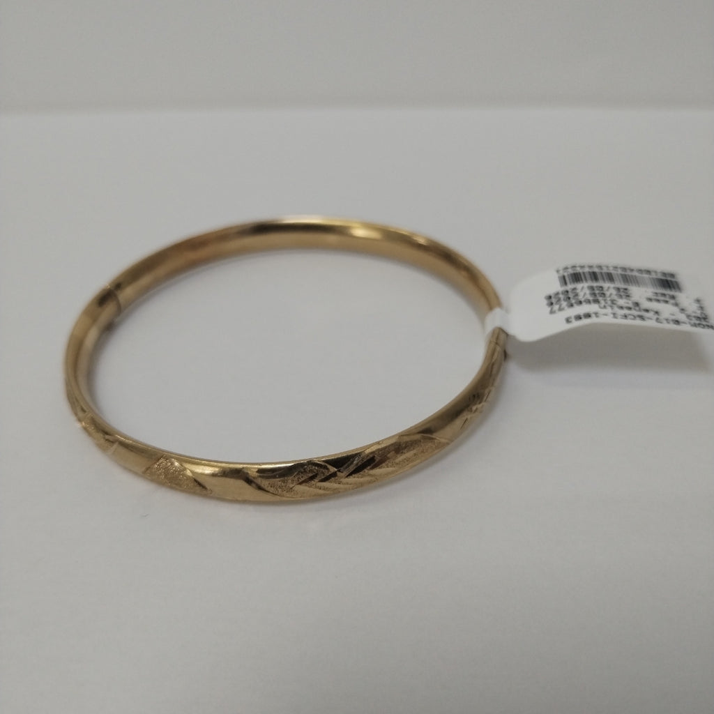 PULSERA RIGIDA ORO 14 K 8.5 GRMS (SEMINUEVO)