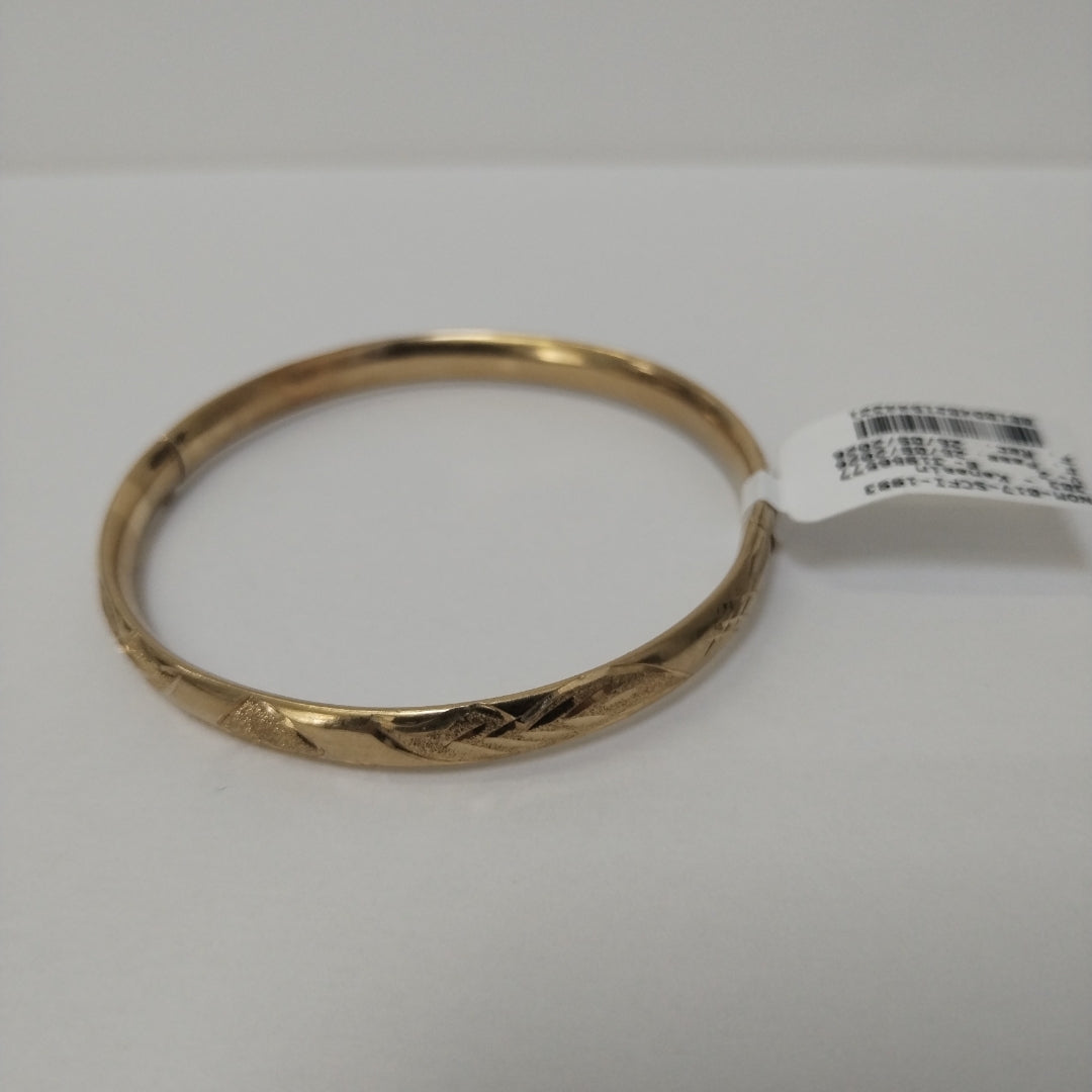 PULSERA RIGIDA ORO 14 K 8.5 GRMS (SEMINUEVO)