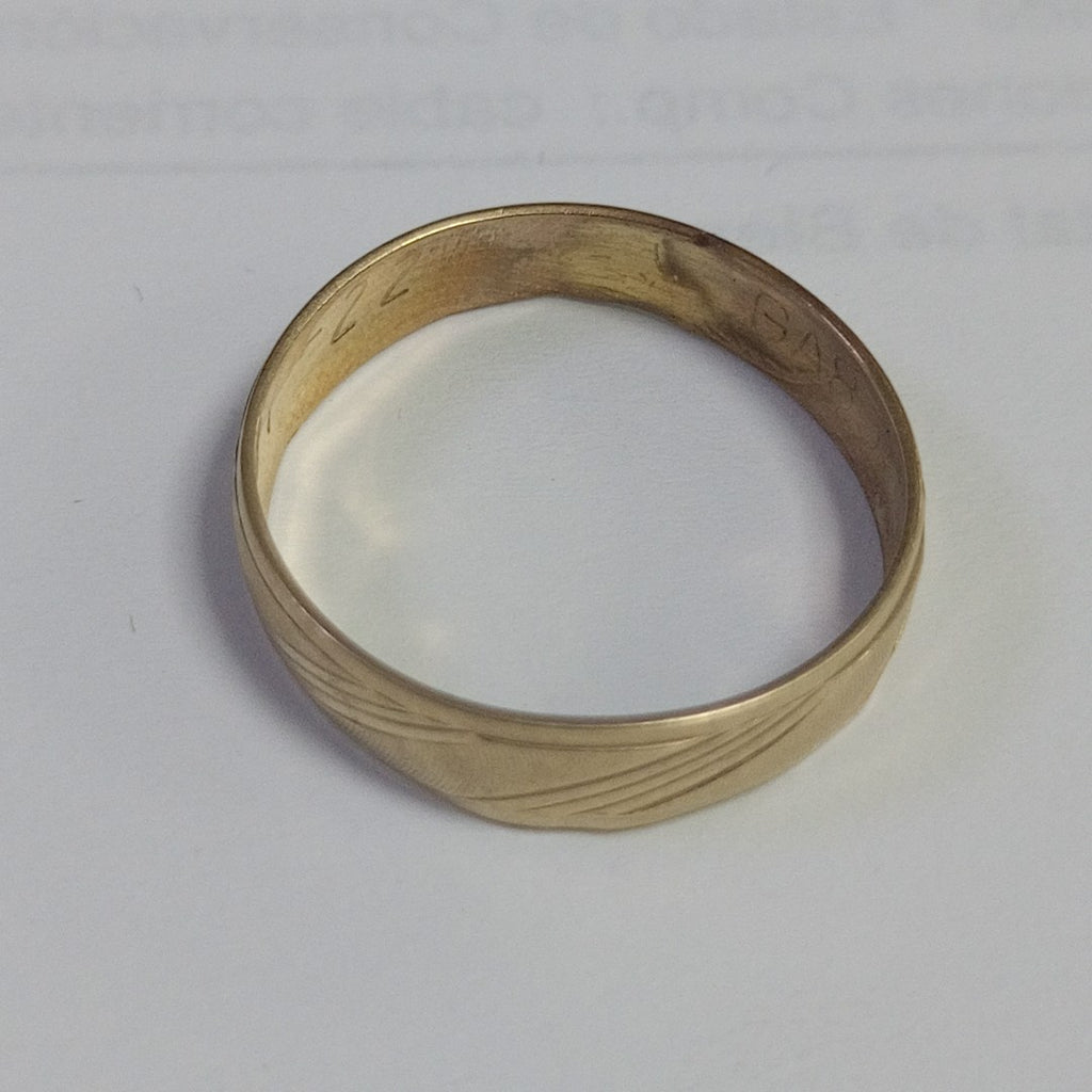 ARGOLLA ORO 10 K 1.1 GRMS (SEMINUEVO)