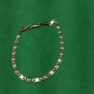 PULSERA ORO COMBINADO 10 K 2,50 GRMS (SEMINUEVO)