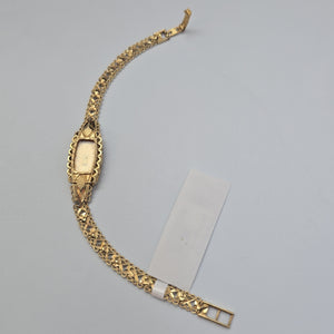 RELOJ CAJA ACERO PULSO ORO ORO 14 K 15.1 GRMS (SEMINUEVO)