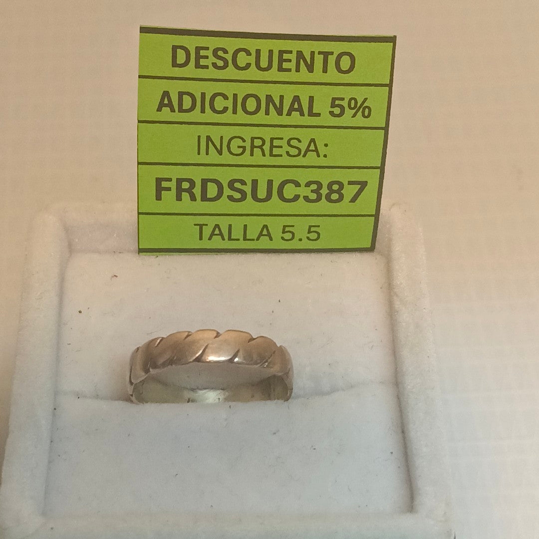 ARGOLLA ORO 10 K 1.5 GRMS (SEMINUEVO)