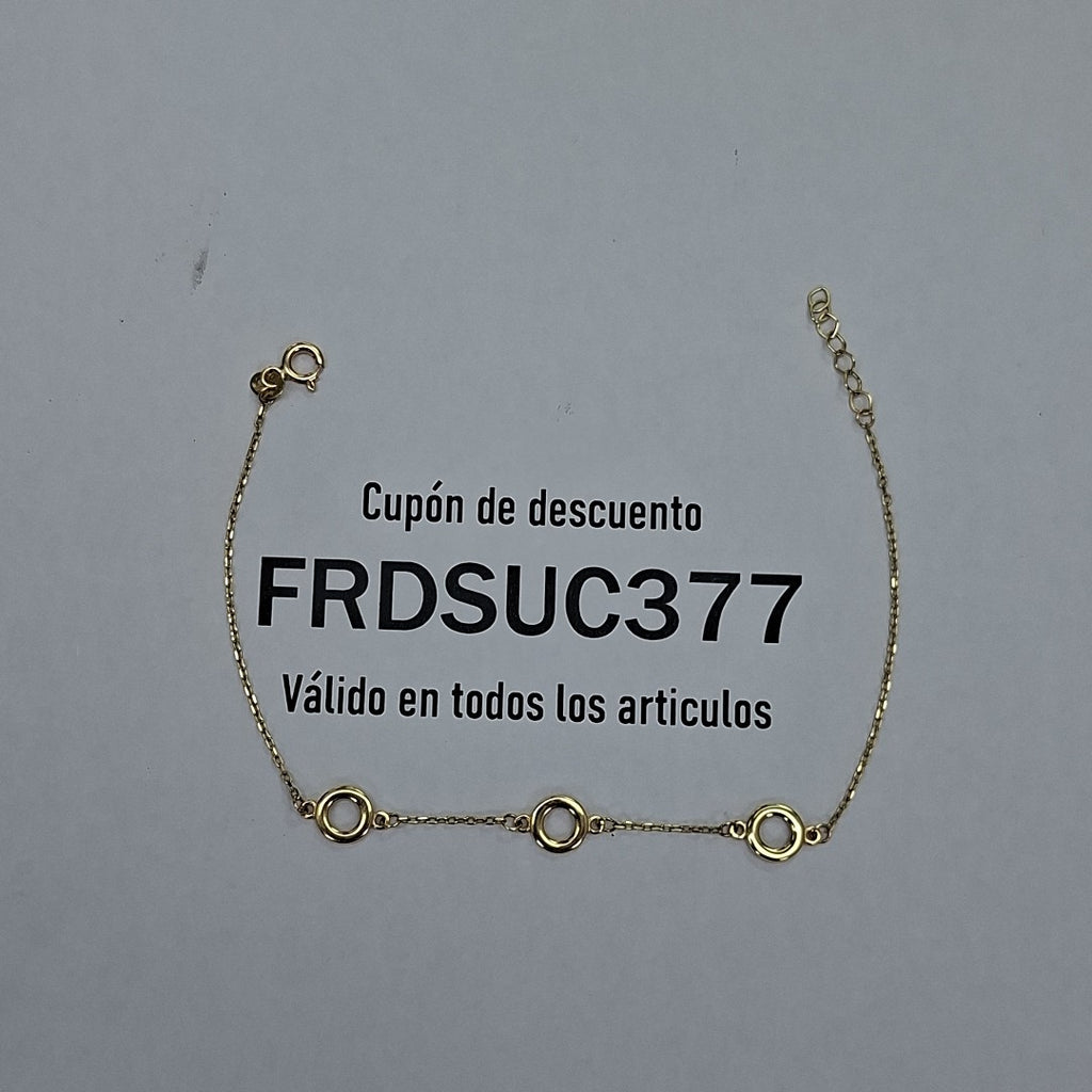 PULSERAS DAMA ORO 10K 1.1 (NUEVO)