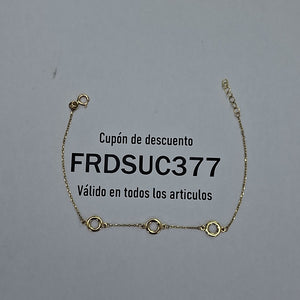 PULSERAS DAMA ORO 10K 1.1 (NUEVO)