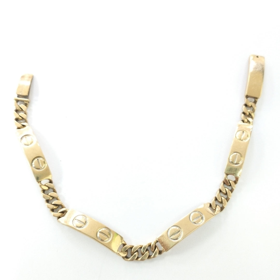 PULSERA ORO 18 K 18.4 GRMS (SEMINUEVO)