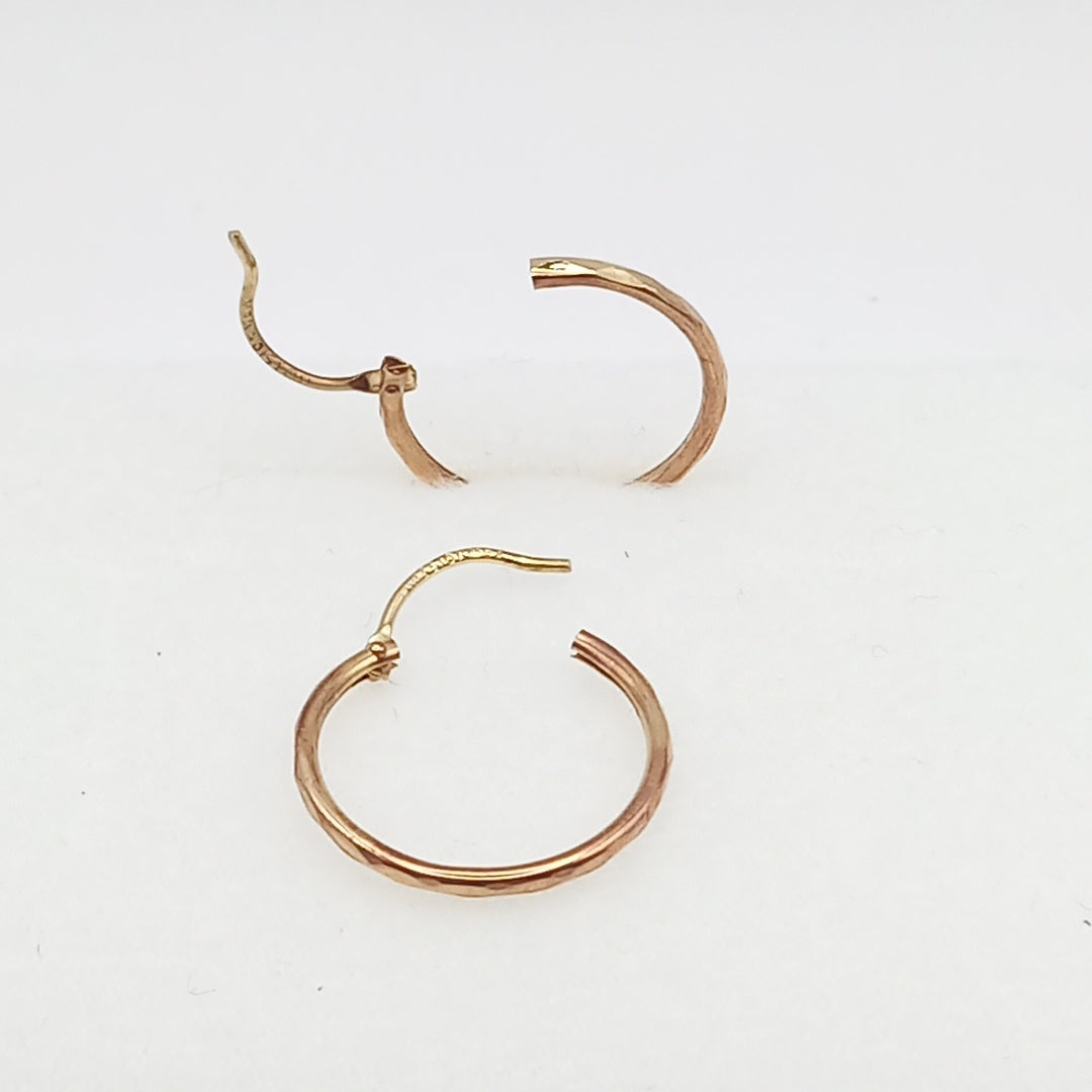 ARETES PAR ORO 10 K 0.9 GRMS (SEMINUEVO)