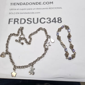 CADENA, PULSERA PLATA 59 GRMS (SEMINUEVO)