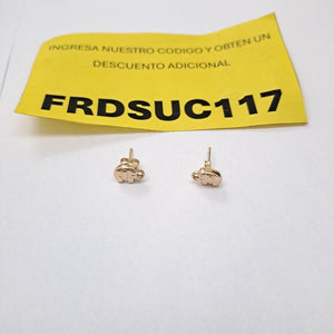 BROQUELES ORO 14K 1.1 (NUEVO)