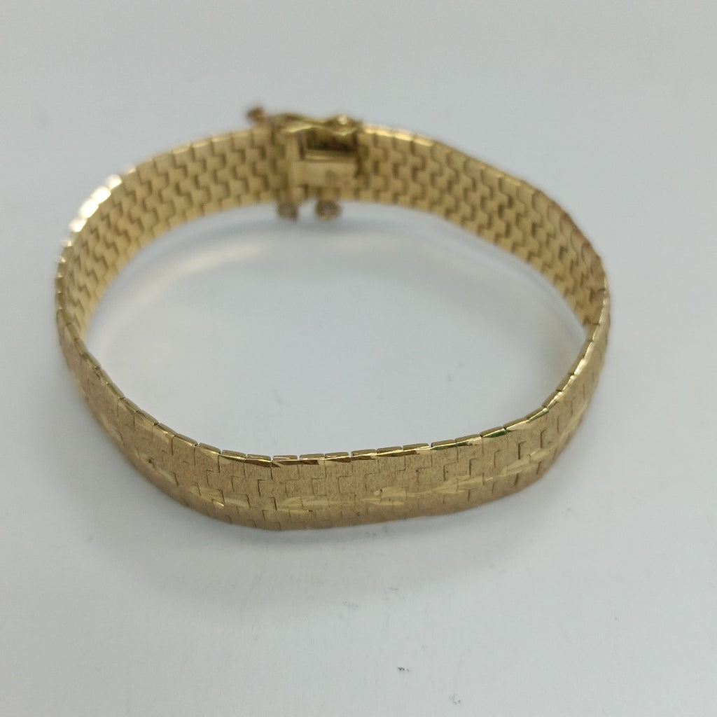 PULSERA RIGIDA ORO 18 K 31,60 GRMS (SEMINUEVO)