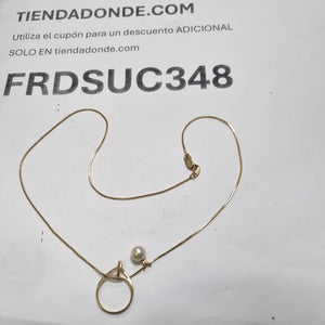 ANILLITO, GARGANTILLA ORO 14 K 3.9 GRMS (SEMINUEVO)